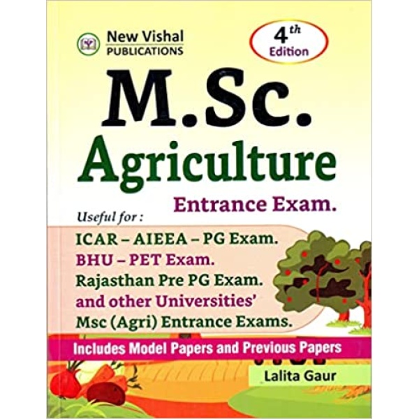 MSc Agriculture for AIEEA PG, BHU PET and Rajasthan Pre PG Exam